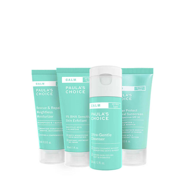 Calm Normal to Oily Skin Trial Kit